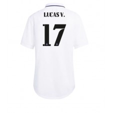 Real Madrid Lucas Vazquez #17 Hemmatröja Dam 2022-23 Korta ärmar
